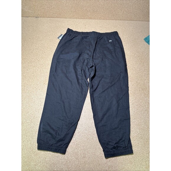 NWT Eddie Bauer Womens WR Pull on Jogger Pants Size 16 Gray Linen Blend I1 - Picture 6 of 9